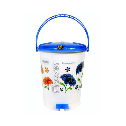 Plastic Printed Pedal Bin